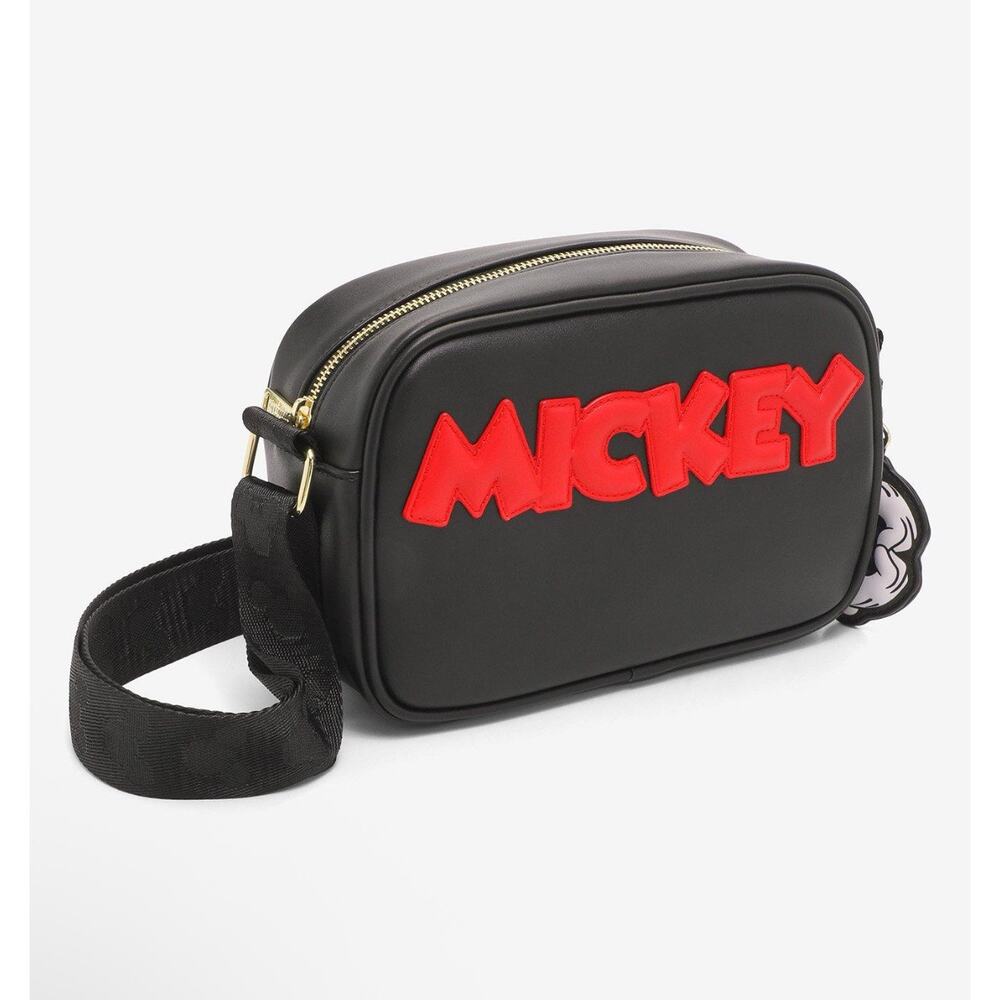 Loungefly Disney Mickey Mouse Heart Hands Crossbody Bag- NWT - Picture 2 of 4